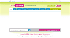 Desktop Screenshot of clicksubmit.co.uk